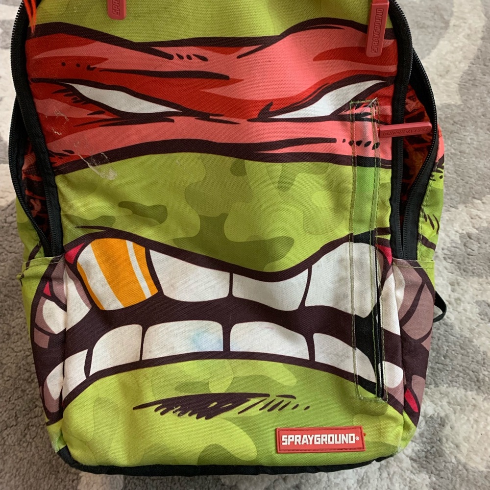 Sprayground ninja turtles backpack